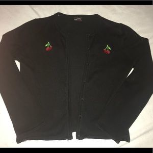Sourpuss Cherry Cardigan